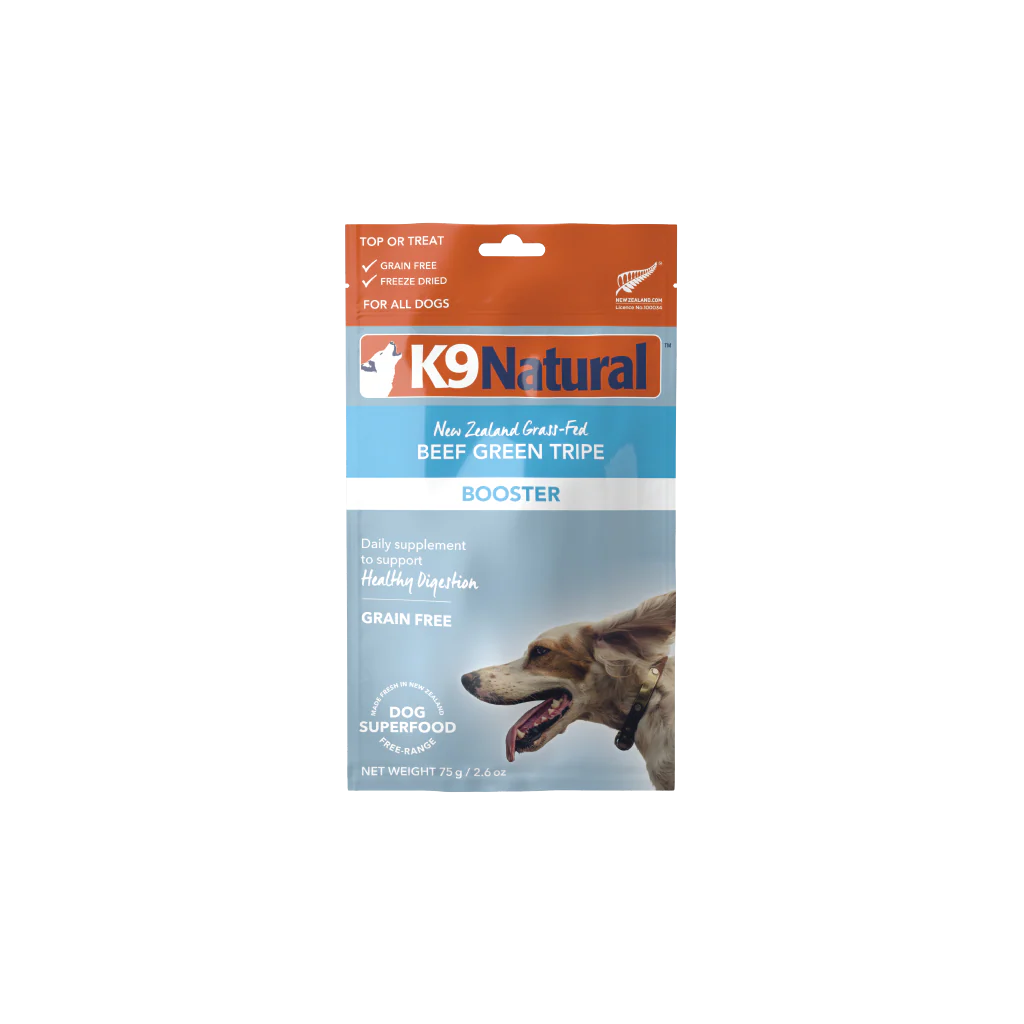 K9 Natural Beef Green Tripe Freeze-Dried Booster