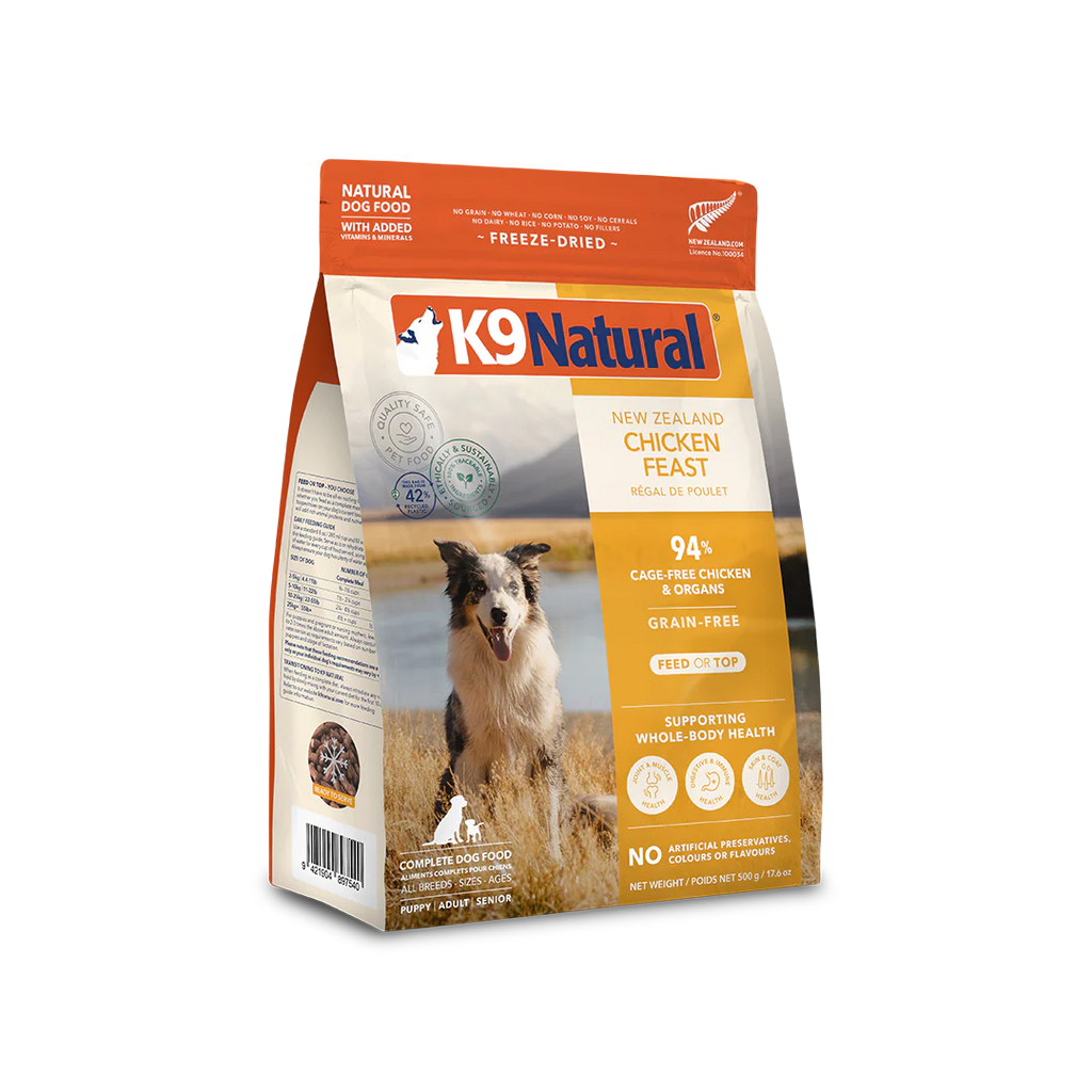 K9 Natural Chicken Feast Freeze-Dried Dog Food