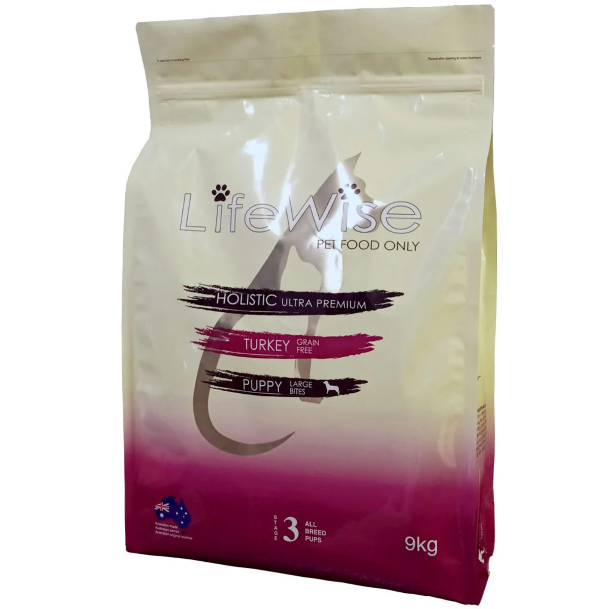 LifeWise Puppy Stage 3 Turkey (Large Bites) Grain Free