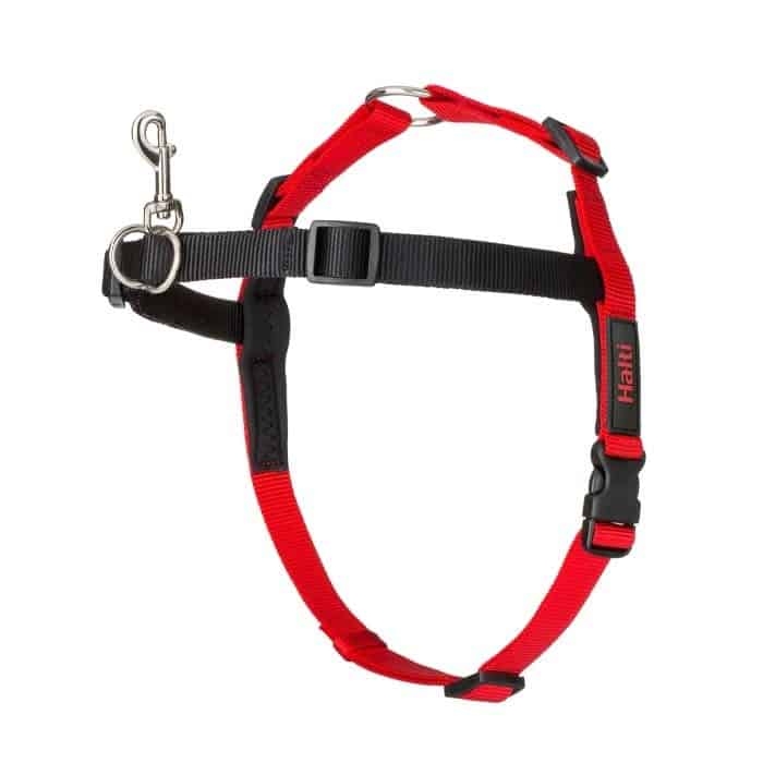 Halti Front Control Harness Black/Red