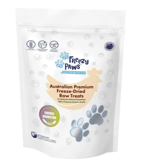 Freezy Paws Freeze Dried Chicken Drumstick Treats 100G