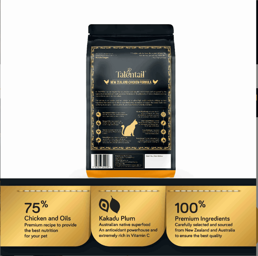 Talentail Ultimate Cat Food New Zealand Chicken