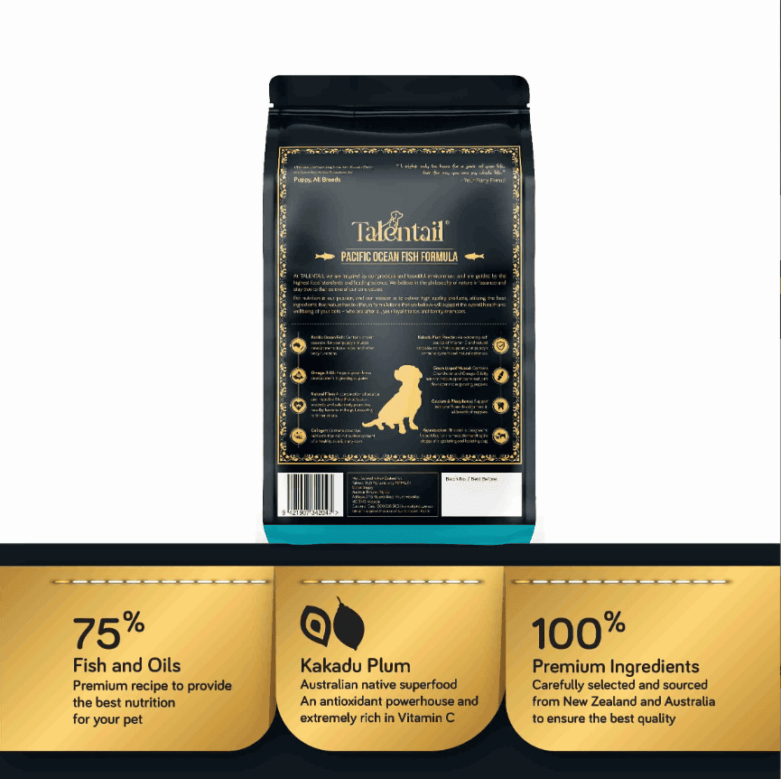 Talentail Ultimate Puppy Food Pacific Ocean Fish 1.8kg