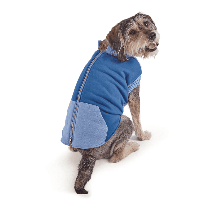 Kazoo Dog Blue Kick Back Jacket XXS