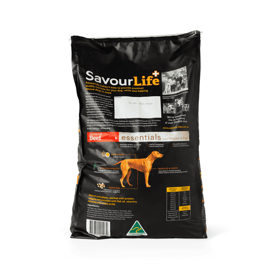 SavourLife Essentials Adult Dog Food Beef