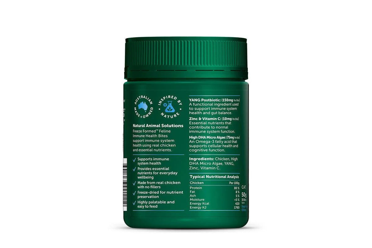 Natural Animal Solutions Freeze Formed Feline Immune Health Bites