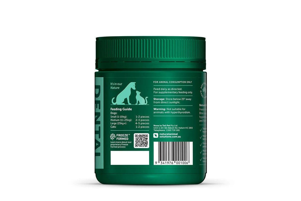 Natural Animal Solutions Freeze Formed Dental Health Bites