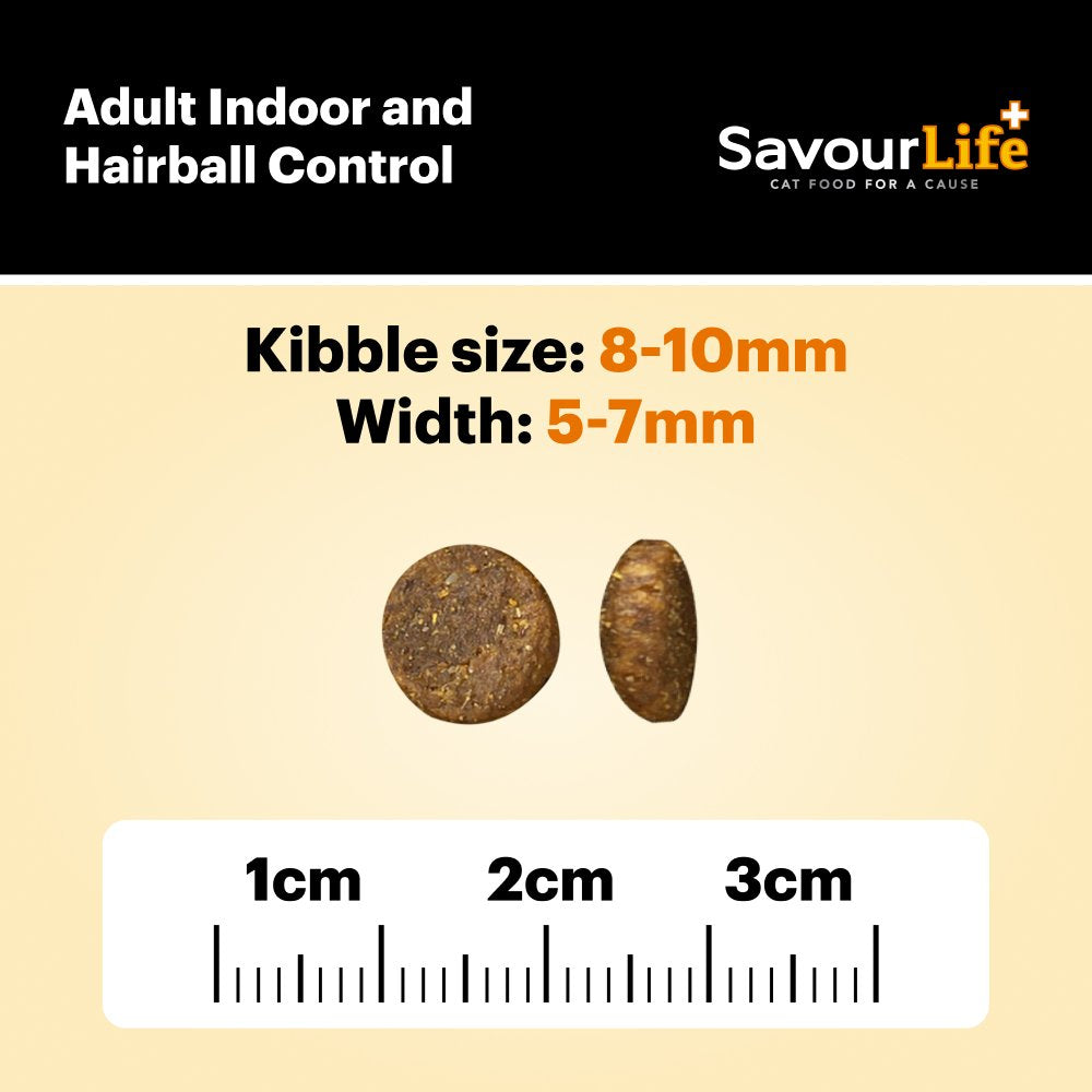 Savourlife Indoor and Hairball Control Chicken Adult Dry Cat Food