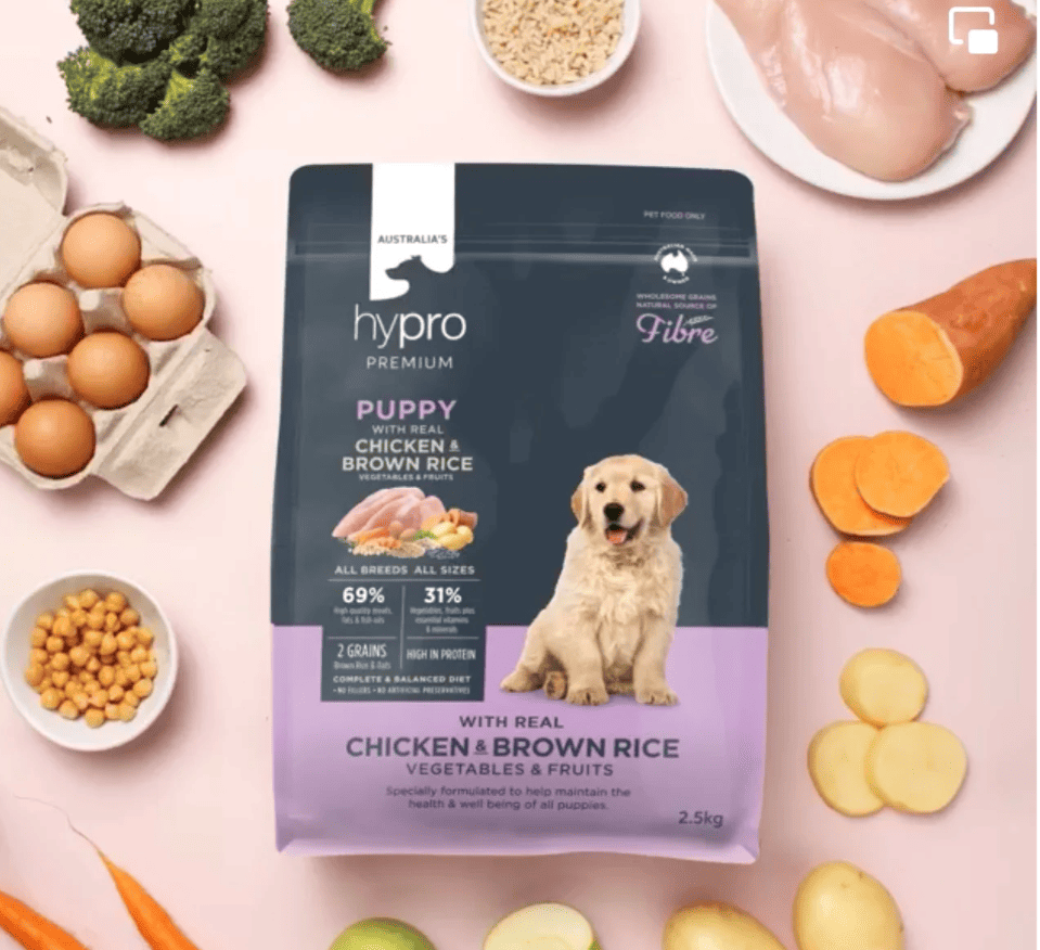 Hypro Premium Chicken and Brown Rice Puppy Dog food