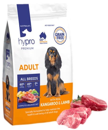 Hypro Premium Grain Free Kangaroo & Lamb Adult Dog food