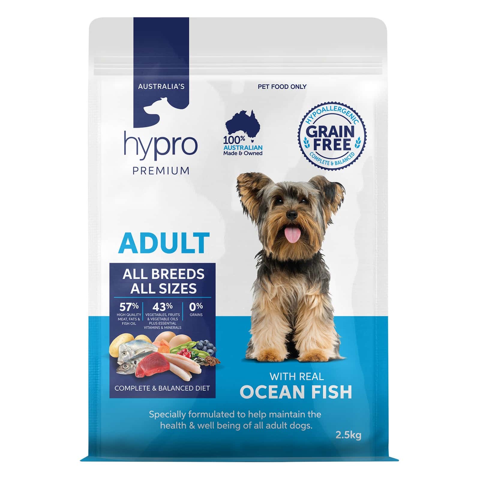 Hypro Premium Grain Free Ocean Fish Adult Dog food