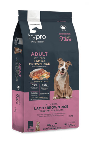 Hypro Premium Lamb and Brown Rice Adult Dog food
