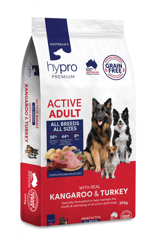 Hypro Premium Working Dog Grain Free Kangaroo & Turkey 20kg