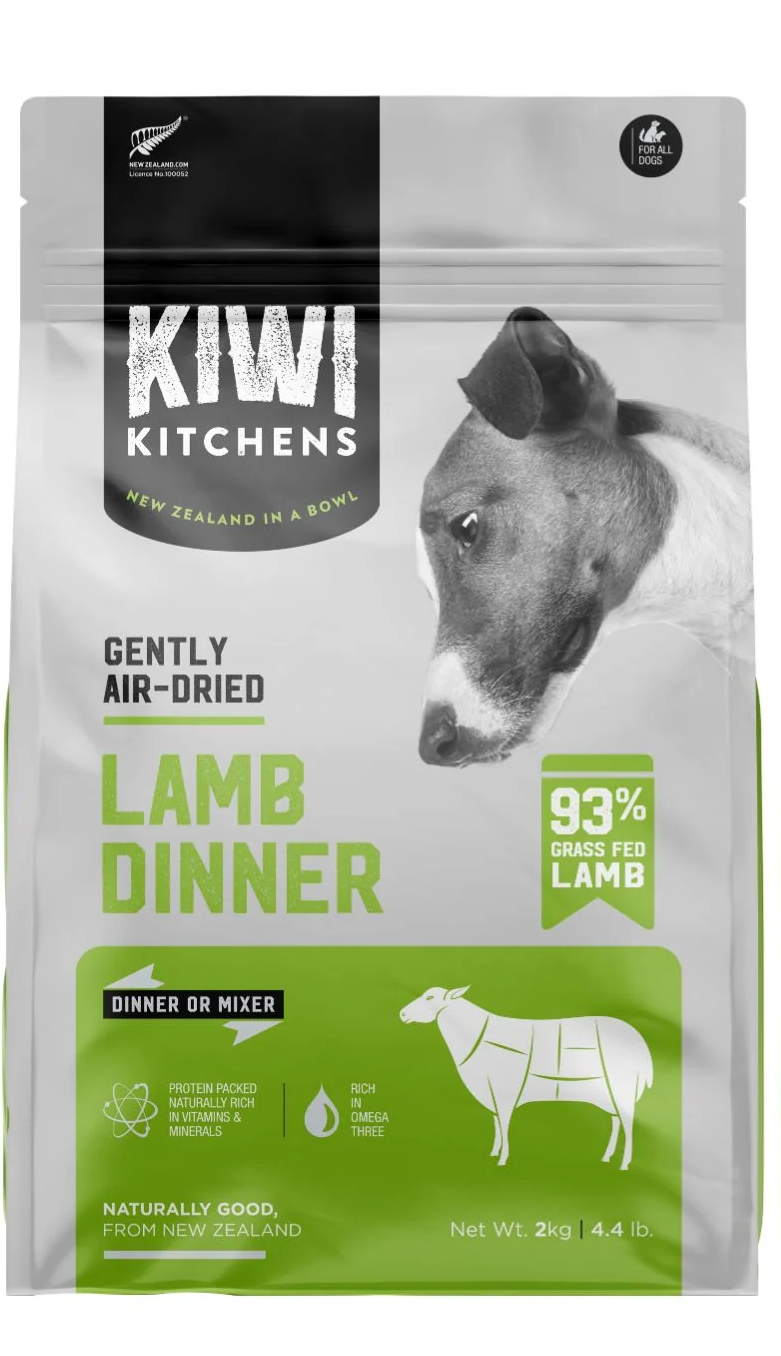 Kiwi Kitchens Air Dried Lamb Dog Dinner