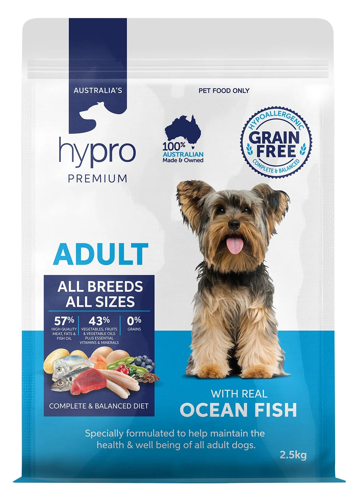Hypro Premium Grain Free Ocean Fish Adult Dog food