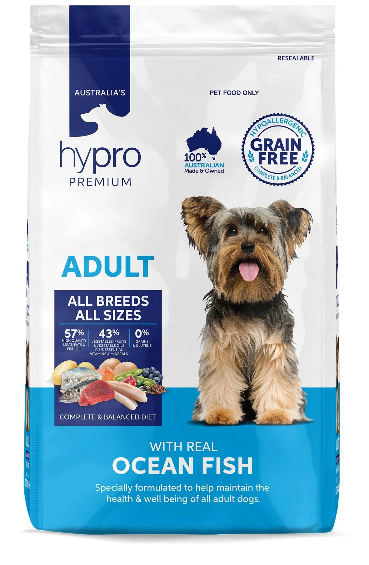 Hypro Premium Grain Free Ocean Fish Adult Dog food