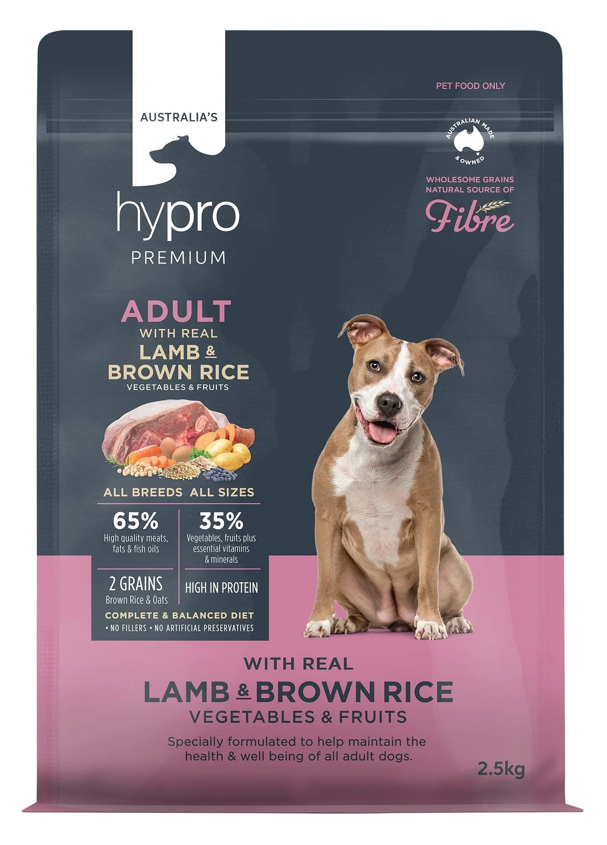 Hypro Premium Lamb and Brown Rice Adult Dog food
