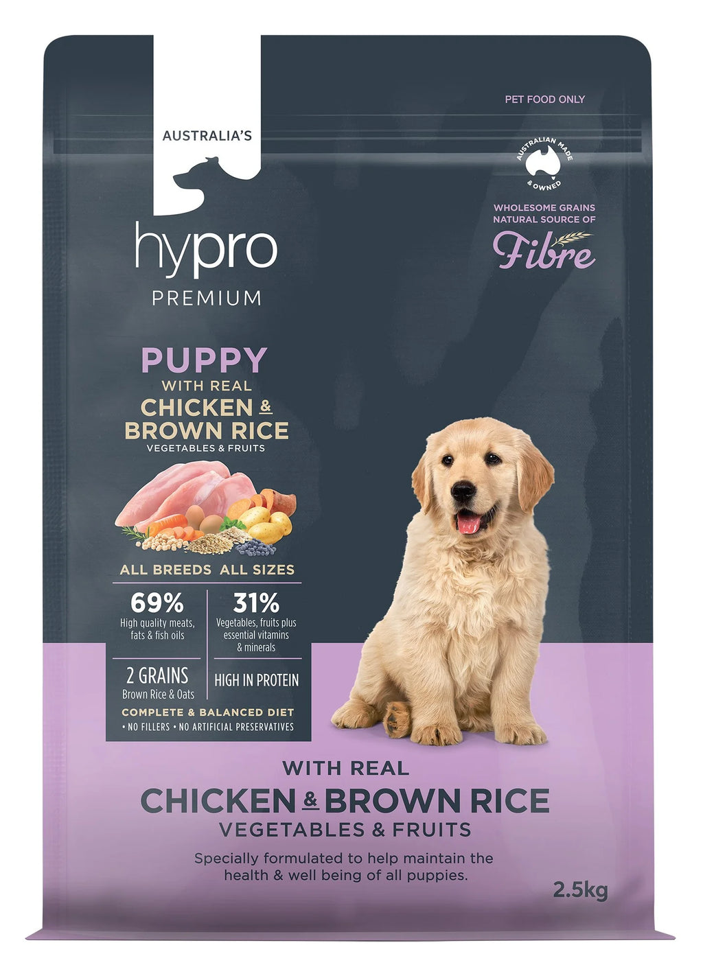Hypro Premium Chicken and Brown Rice Puppy Dog food