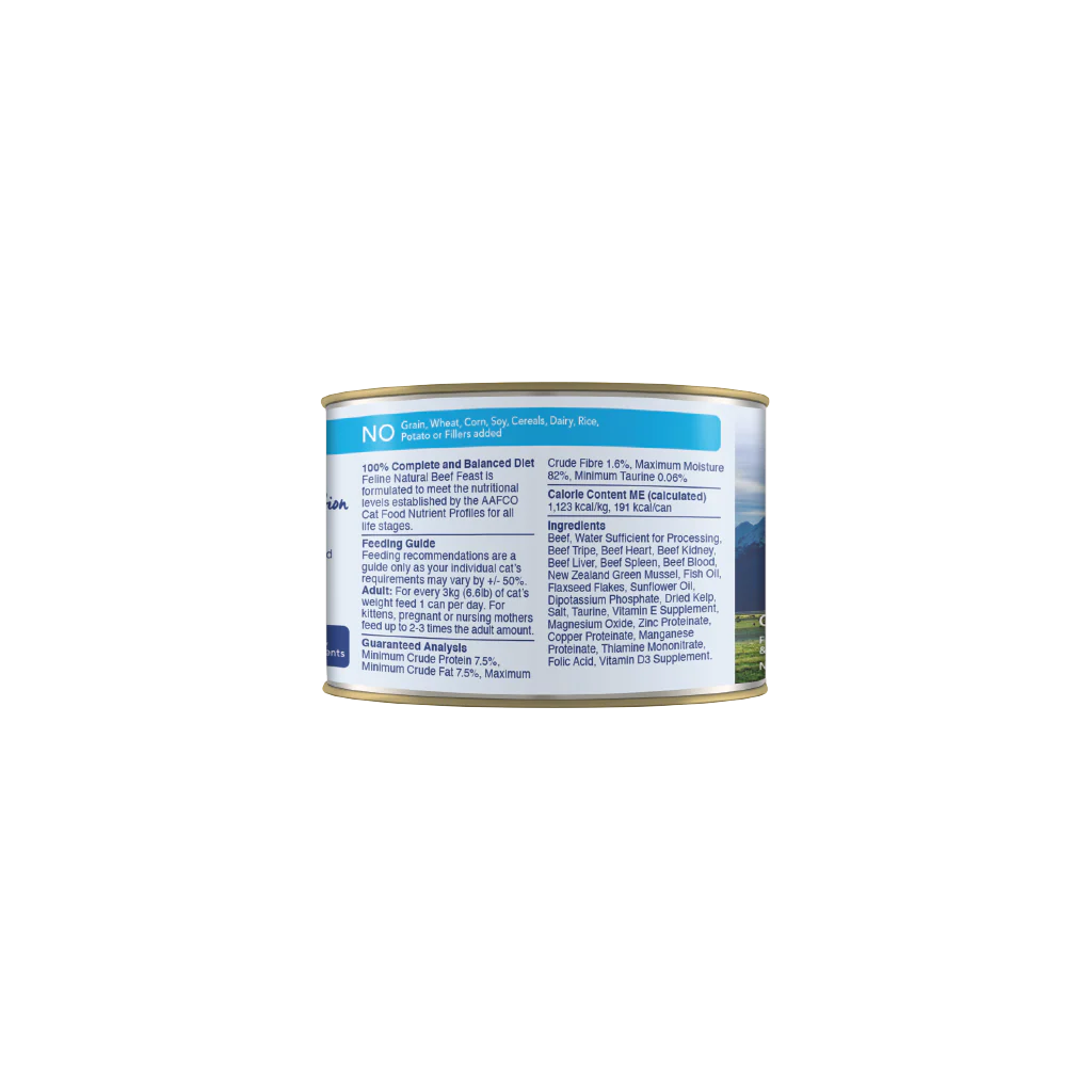 Feline Natural Beef Feast Canned Cat Food