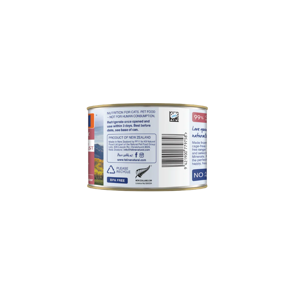 Feline Natural Chicken & Venison Feast Canned Cat Food