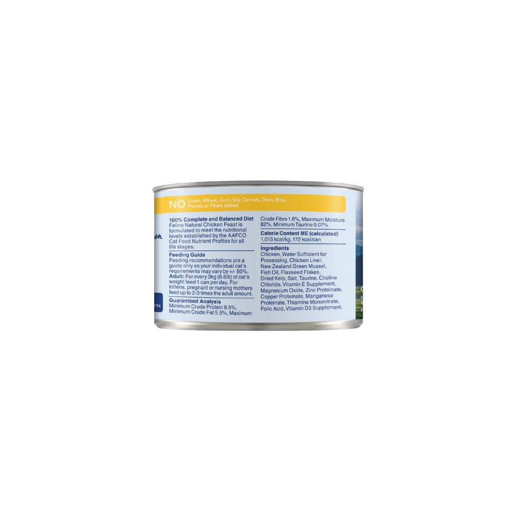 Feline Natural Chicken Feast Canned Cat Food