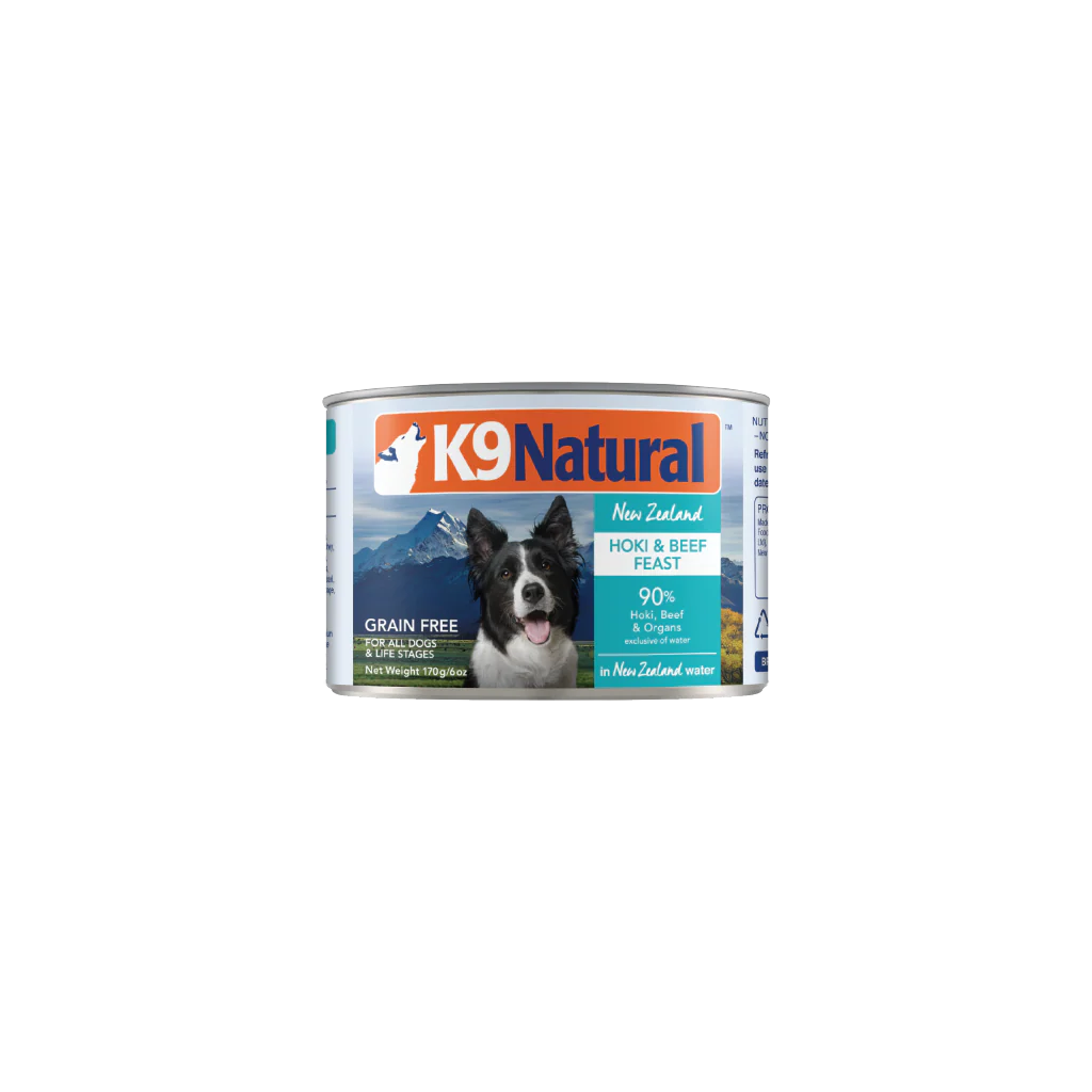 K9 Natural Hoki & Beef Feast Canned Dog Food
