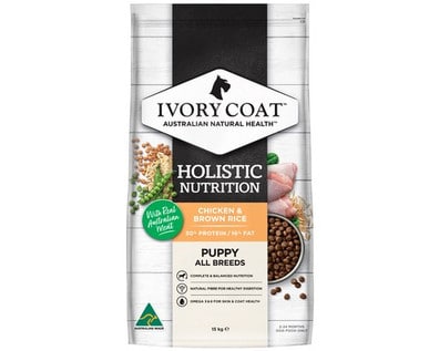 Ivory Coat Puppy Chicken & Brown Rice