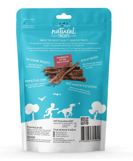 The Pet Project Bully Sticks 5pk