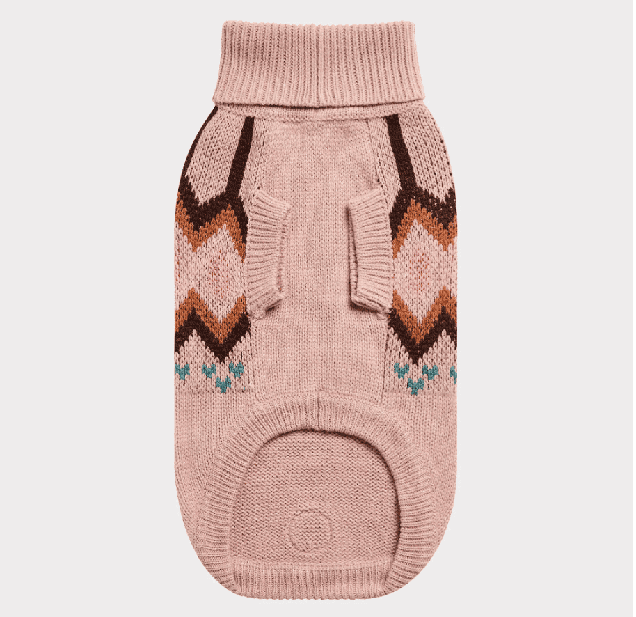 GF Pet Heritage Dog Sweater - Pink