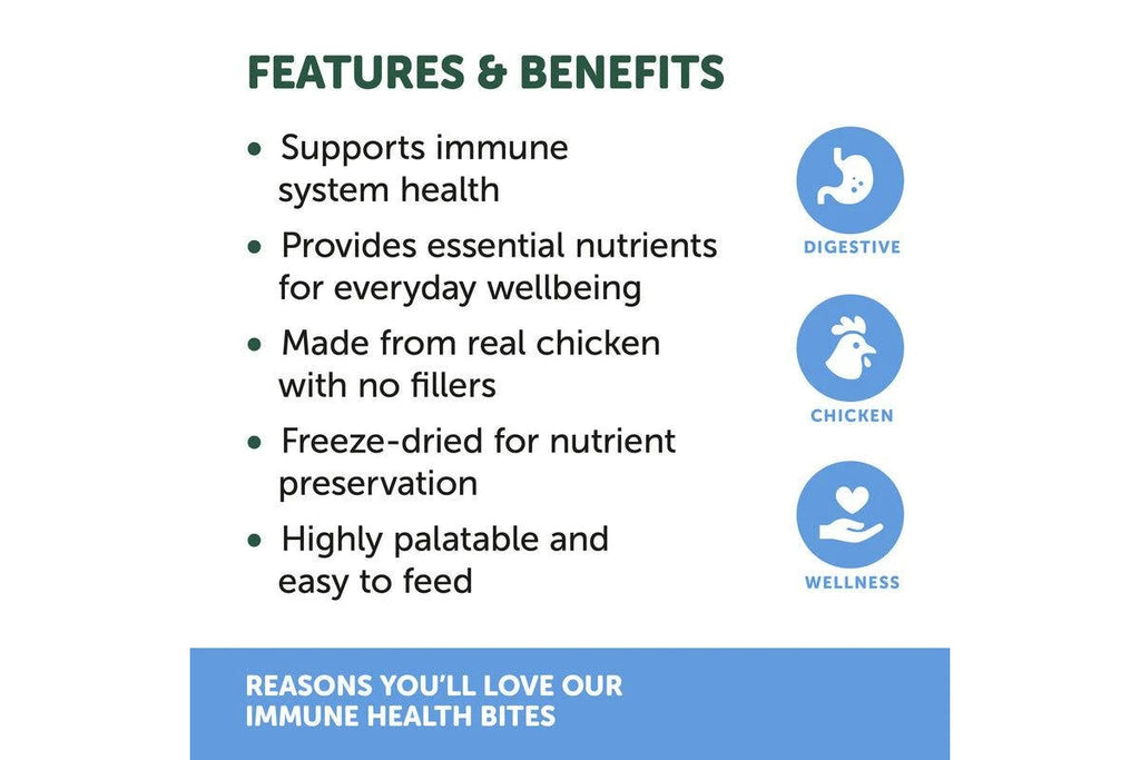 Natural Animal Solutions Freeze Formed Feline Immune Health Bites