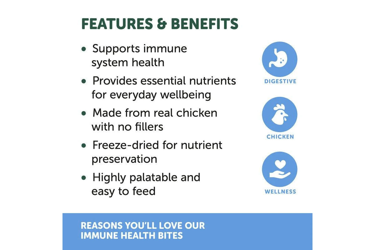 Natural Animal Solutions Freeze Formed Feline Immune Health Bites