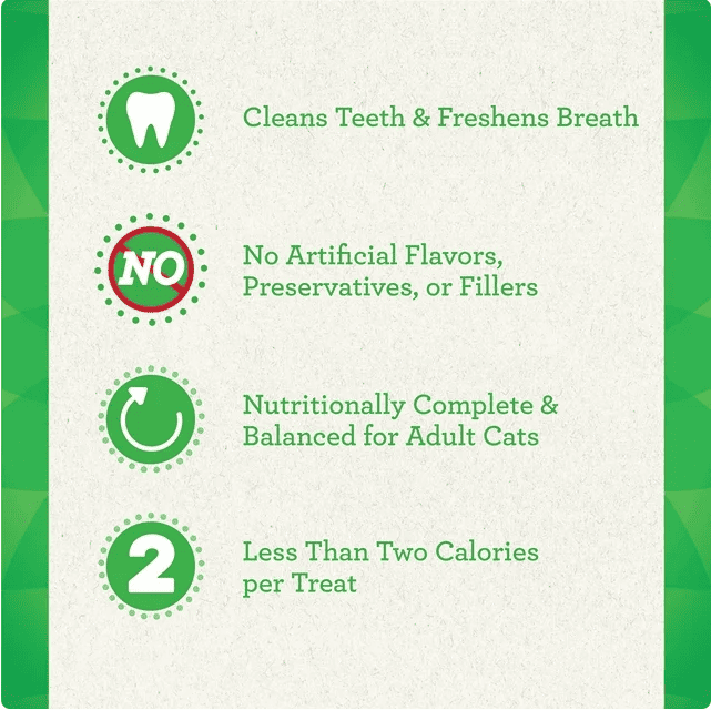 Greenies Feline Dental Chews - 130g CATNIP Flavor