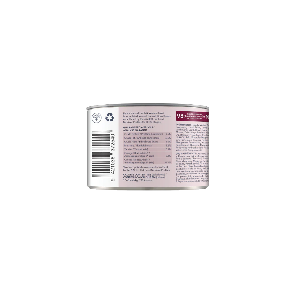 Feline Natural Lamb & Venison Feast Canned Cat Food