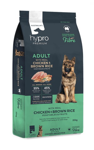 Hypro Premium Chicken and Brown Rice Adult Dog food