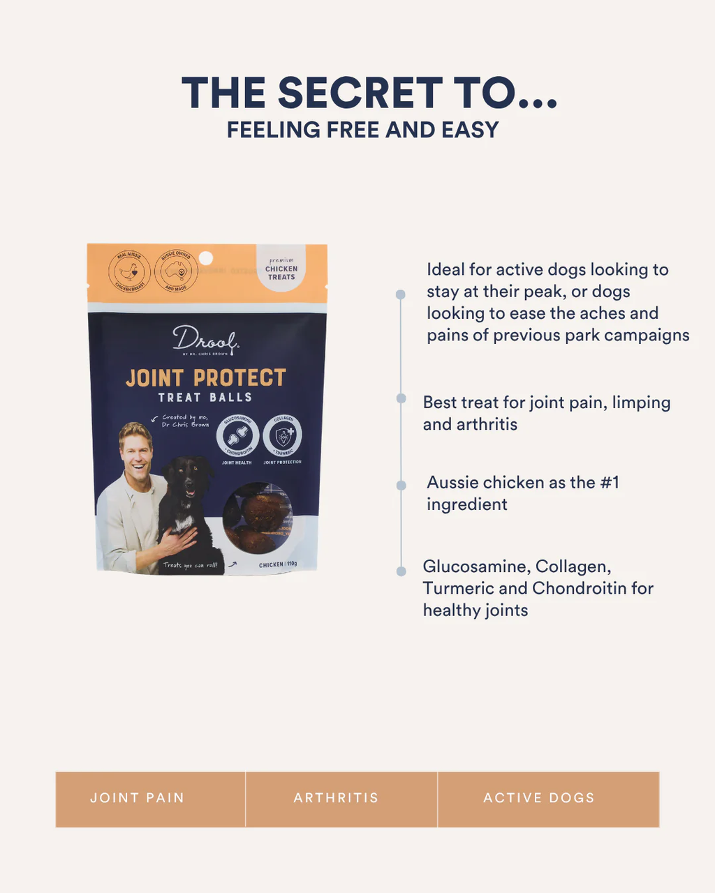 Drool Joint Protect for Dogs 110g