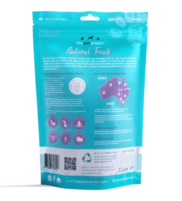 The Pet Project Liver Strips Natural Treats 180g