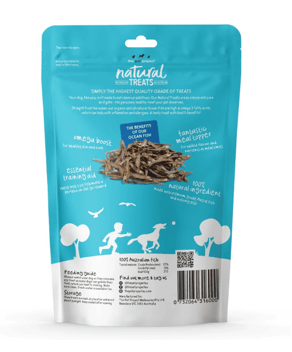 The Pet Project Ocean Fish Natural Treats 80g