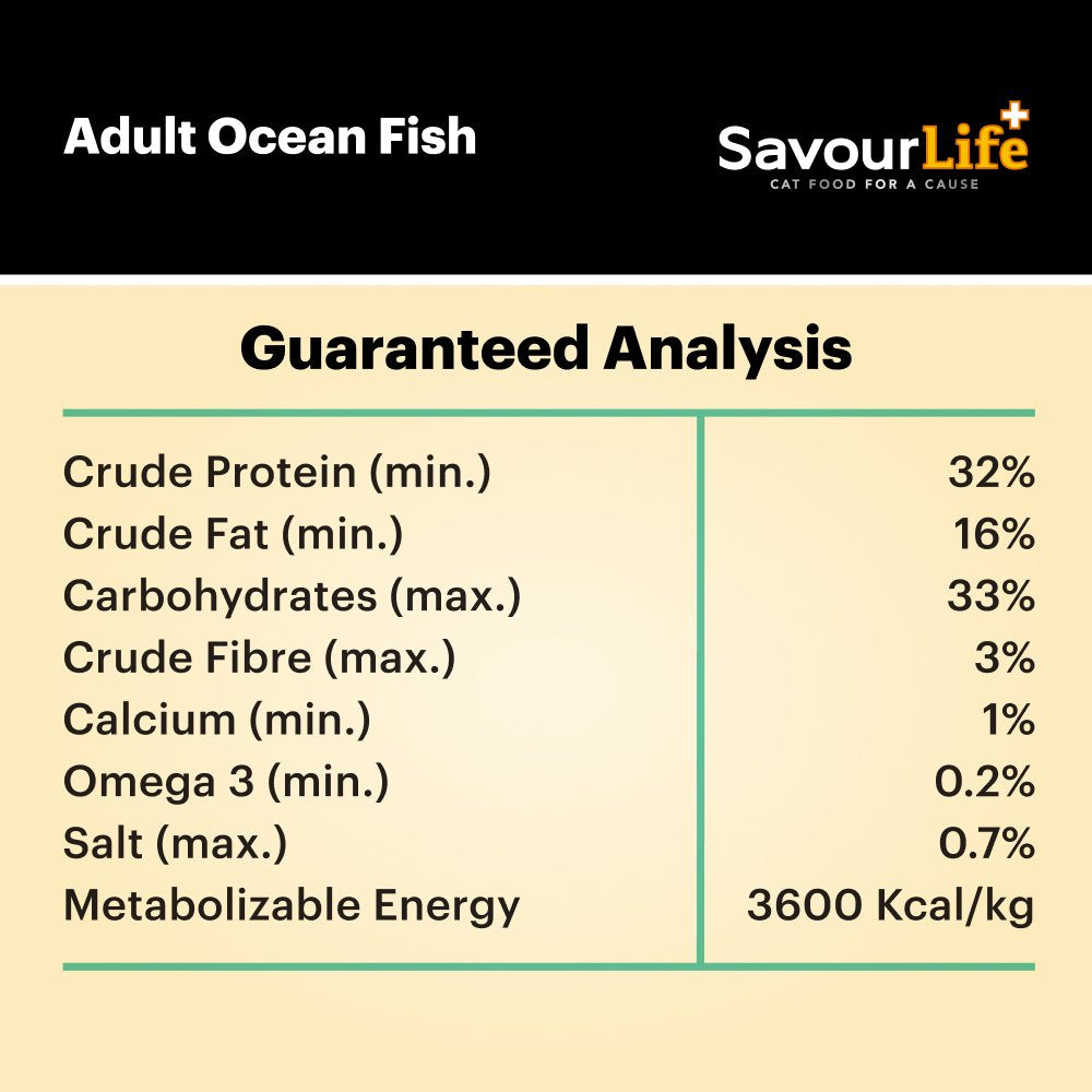 Savourlife Ocean Fish Adult Dry Cat Food