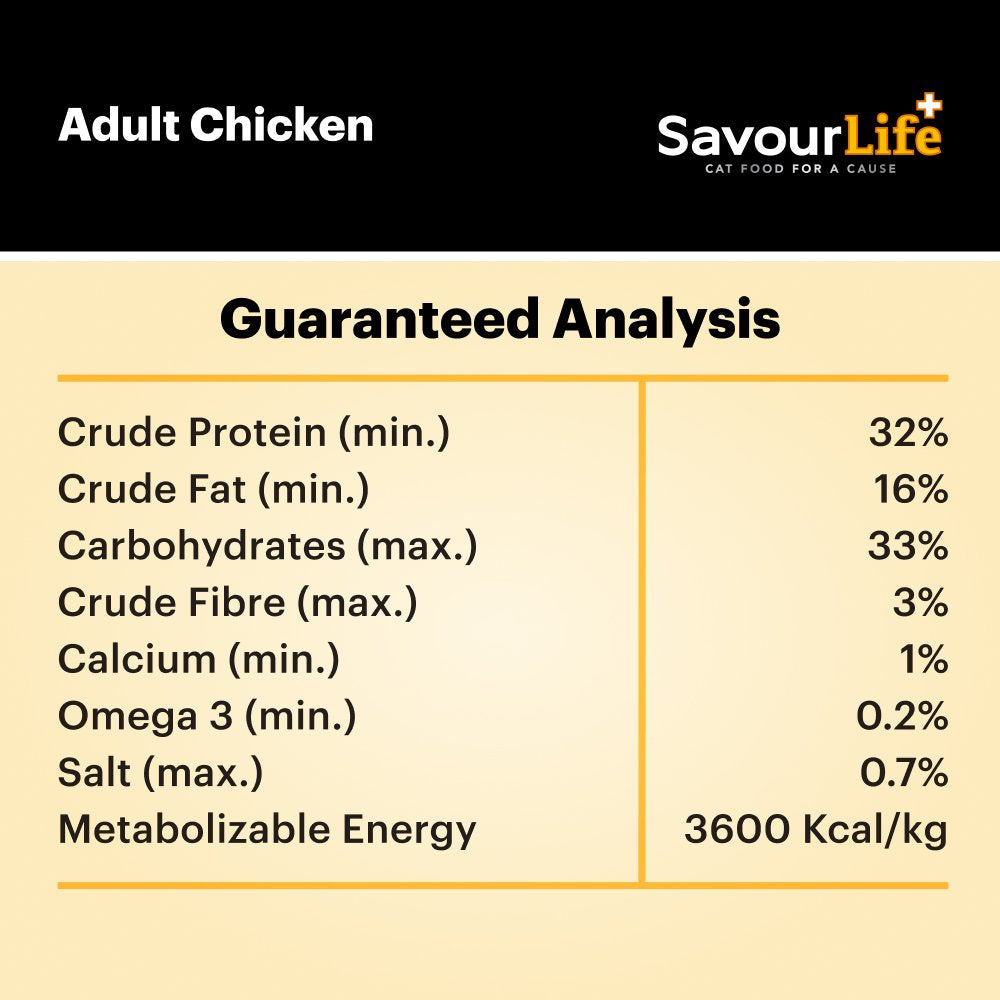 Savourlife Chicken Adult Dry Cat Food