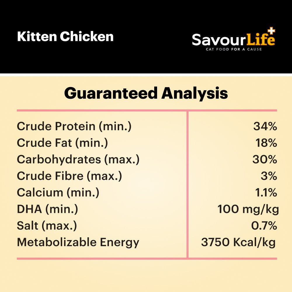 Savourlife Chicken Kitten Dry Food