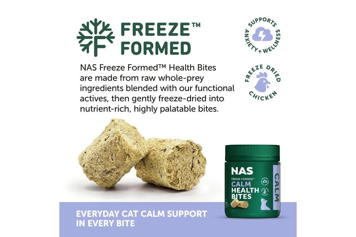 Natural Animal Solutions Freeze Formed Feline Calm Health Bites