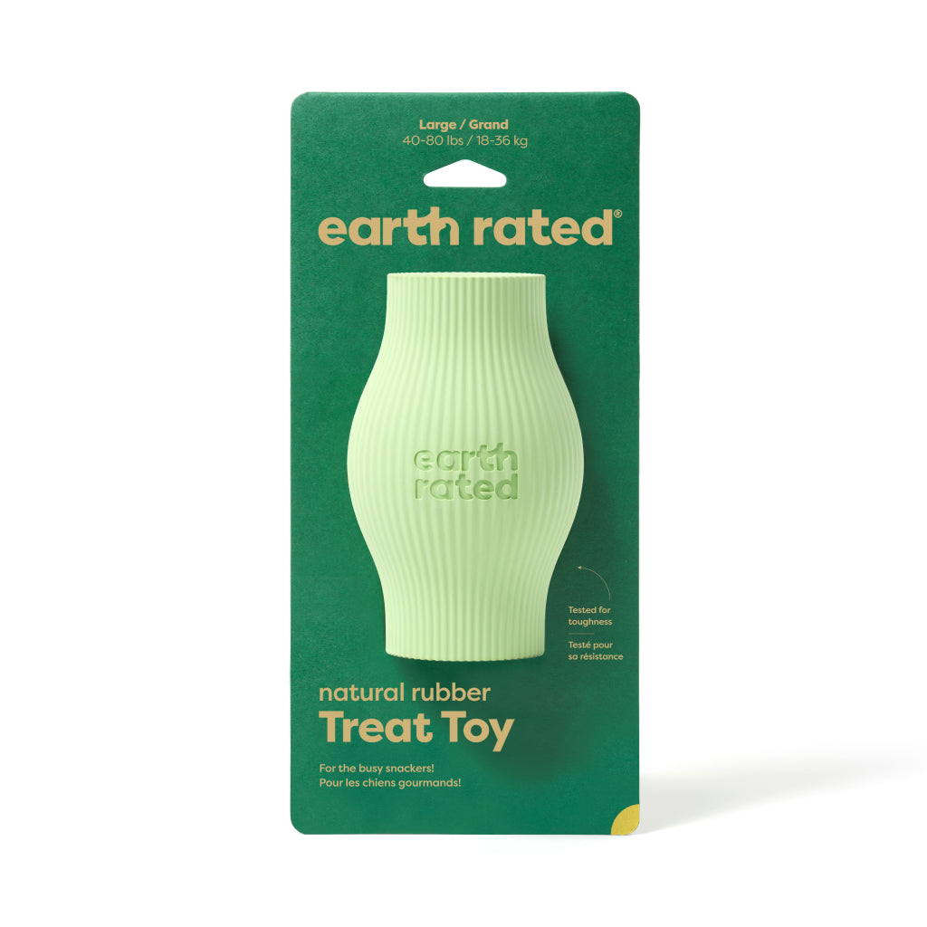 Earth Rated Treat Dog Toy Rubber
