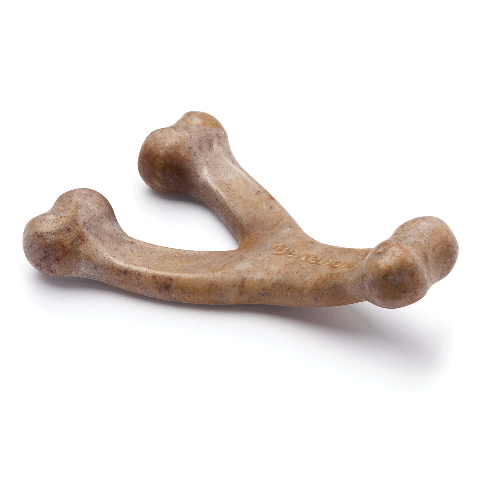 Benebone Puppy Wishbone Bacon Dog Chew Toy