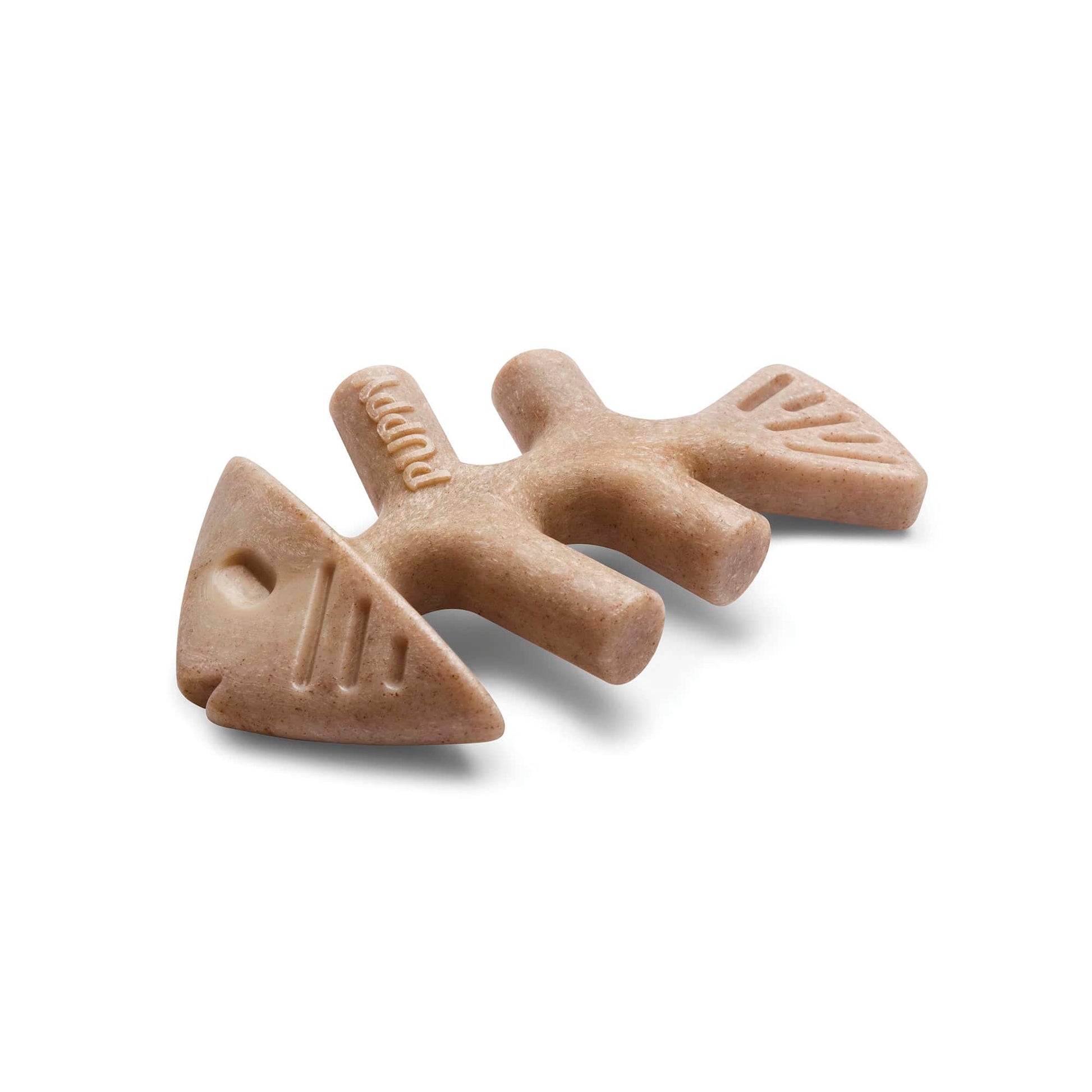 Benebone Puppy 2-Pack Fishbone Dog Chew Toy