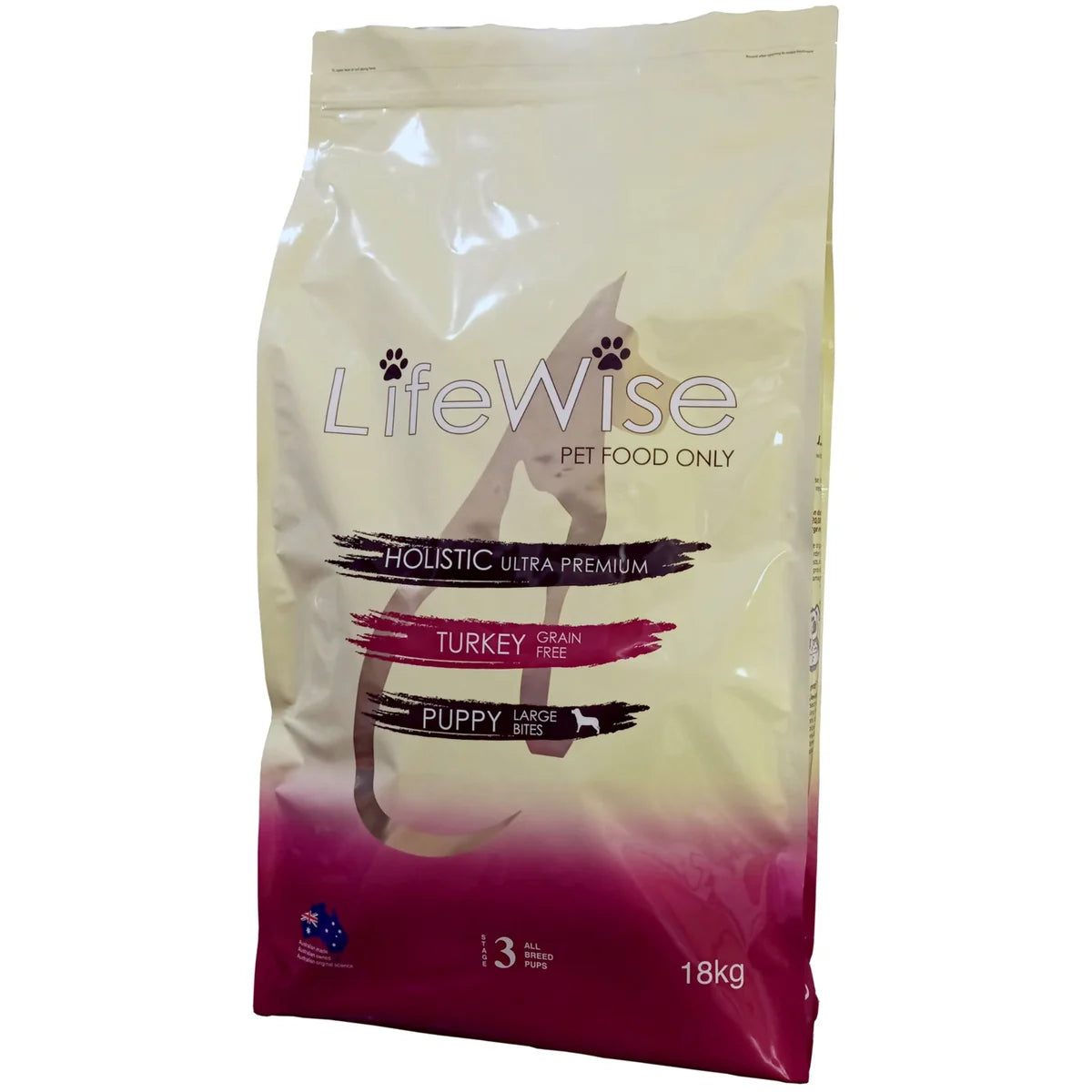 LifeWise Puppy Stage 3 Turkey (Large Bites) Grain Free