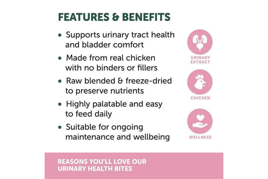 Natural Animal Solutions Freeze Formed Feline Urinary Health Bites