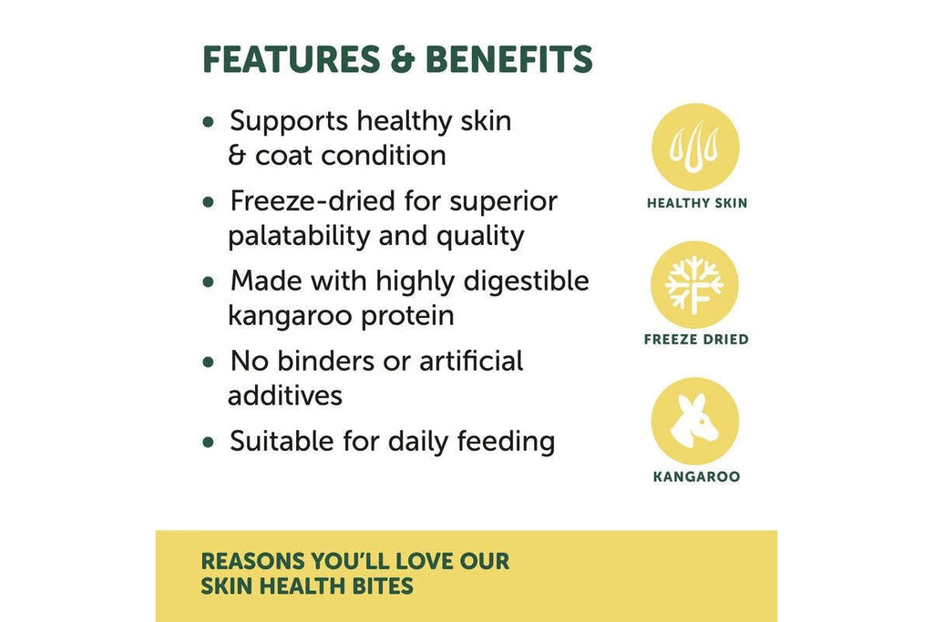 Natural Animal Solutions Freeze Formed Skin & Coat Health Bites