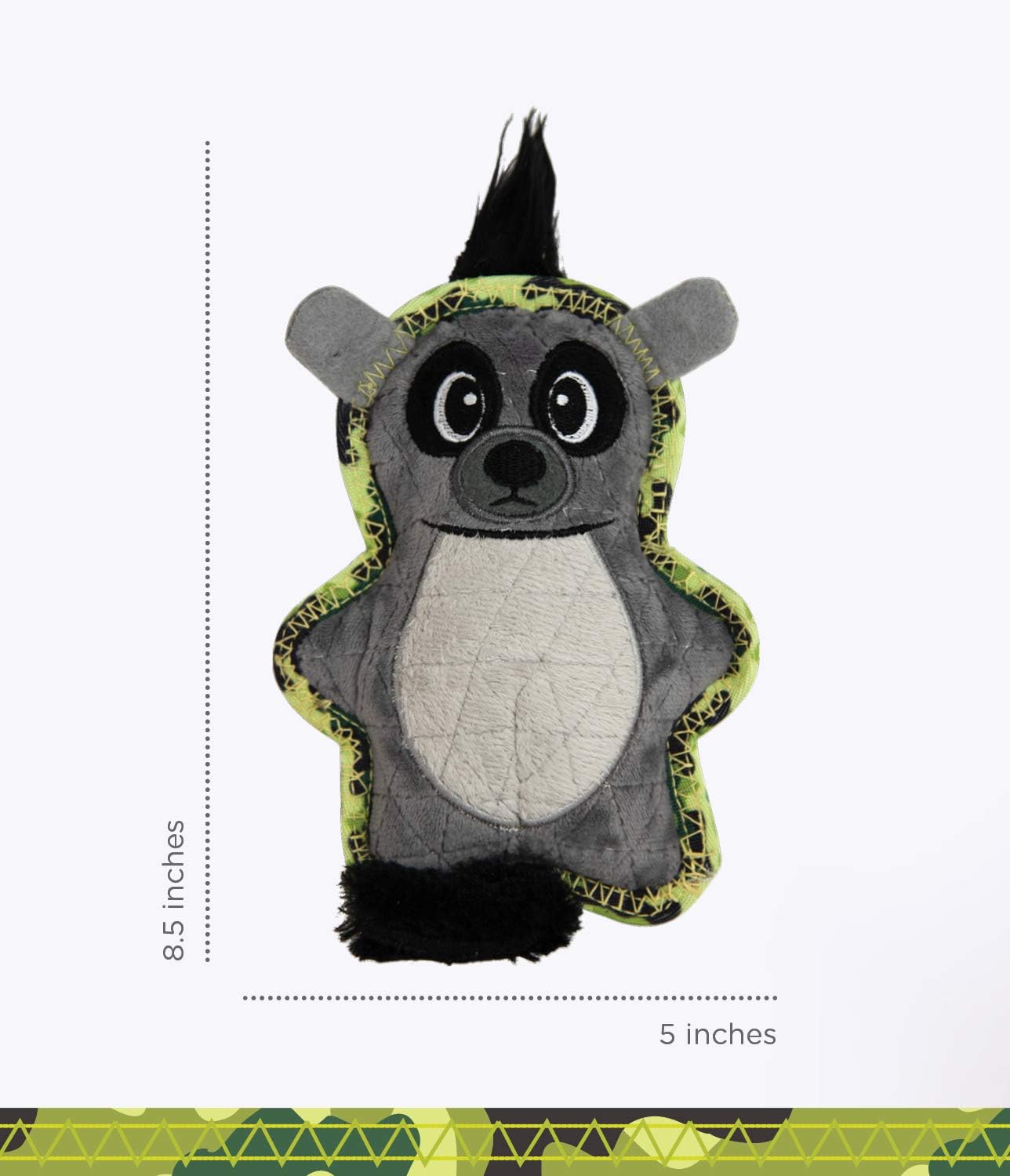 Outward Hound Xtreme Seamz Lemur Dog Toy - Small