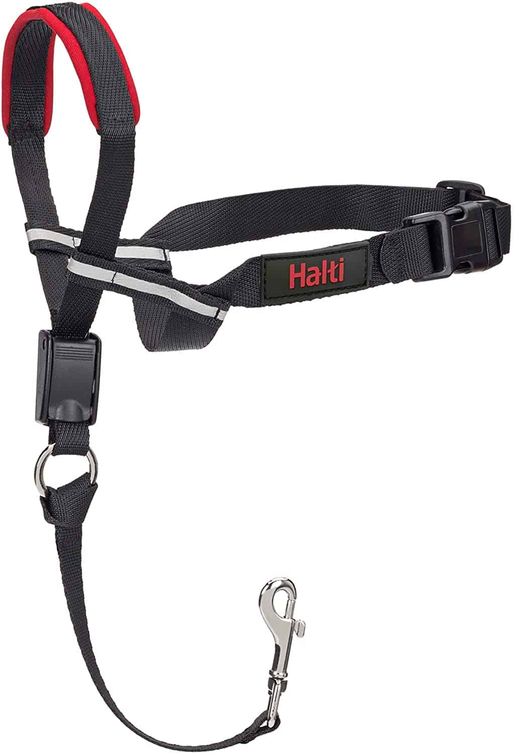 Halti Optifit Dog HeadCollar Black / Red