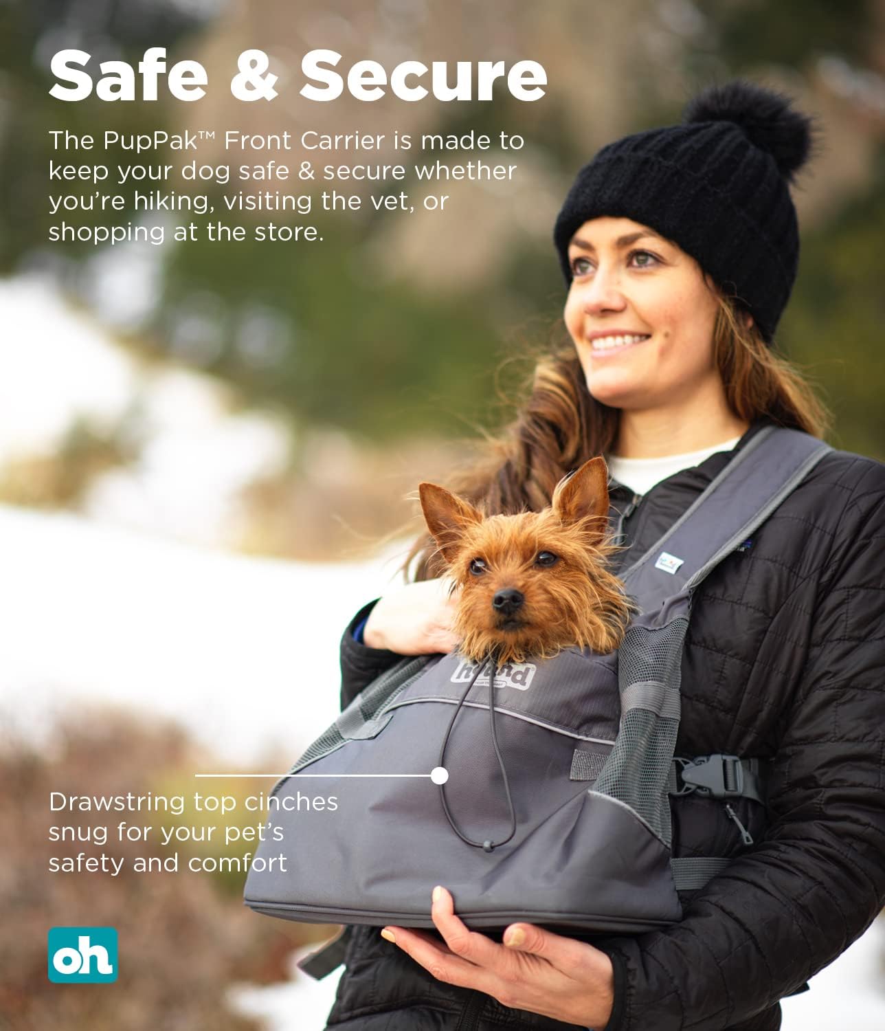 Outward Hound PupPak Dog Front Carrier - Small